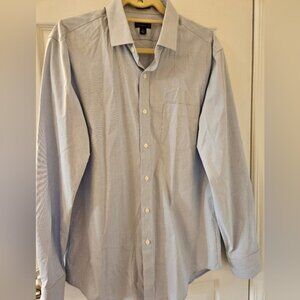 JCrew Longsleeve in Light Blue Large 16 to 16 1/2